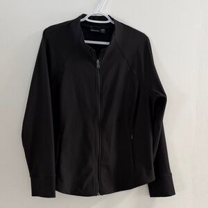 Athleta Black Athletic Zip Up for Women